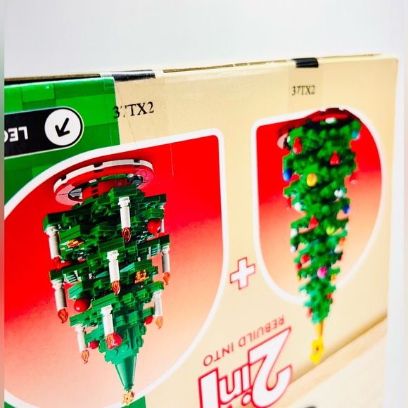 40573 Christmas Tree 2 In 1 Rebuild Into Lego Set 784 Pieces Sealed - Picture 6 of 7
